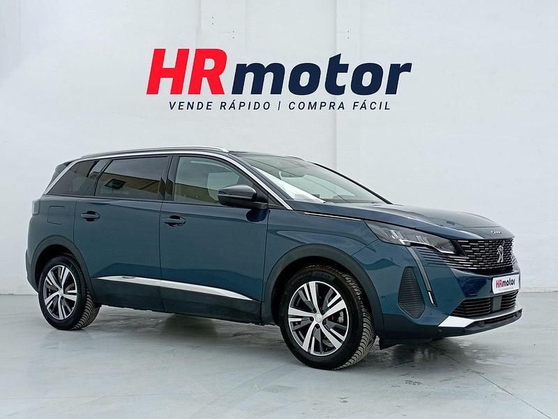 Azul Usado 2022 Peugeot 5008 Allure Monovolumen | 21.990 € (Precio justo) - Imagen 1/4