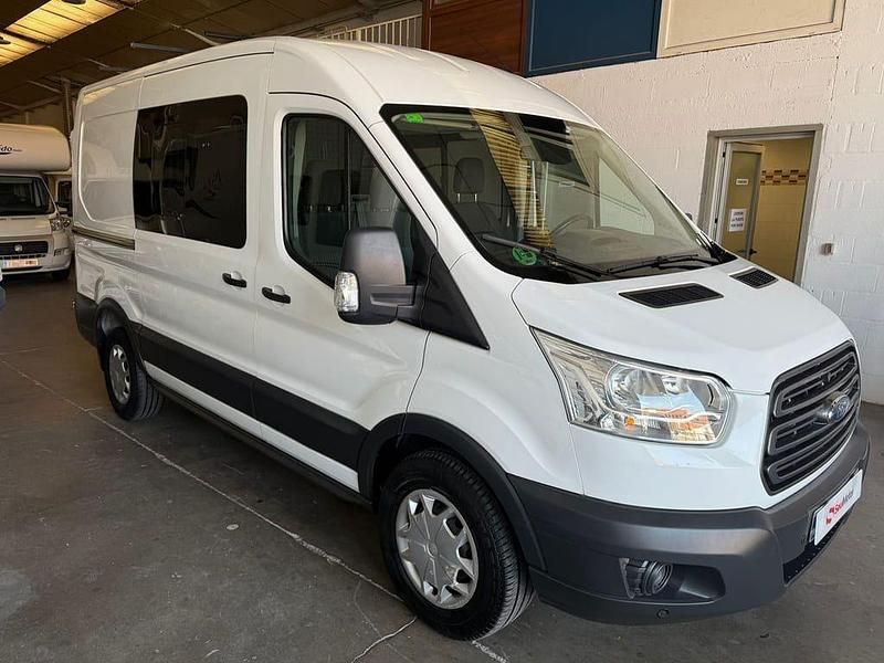 Blanco Usado 2017 Ford Transit Trend Familiar | 28.890 € - Imagen 1/4