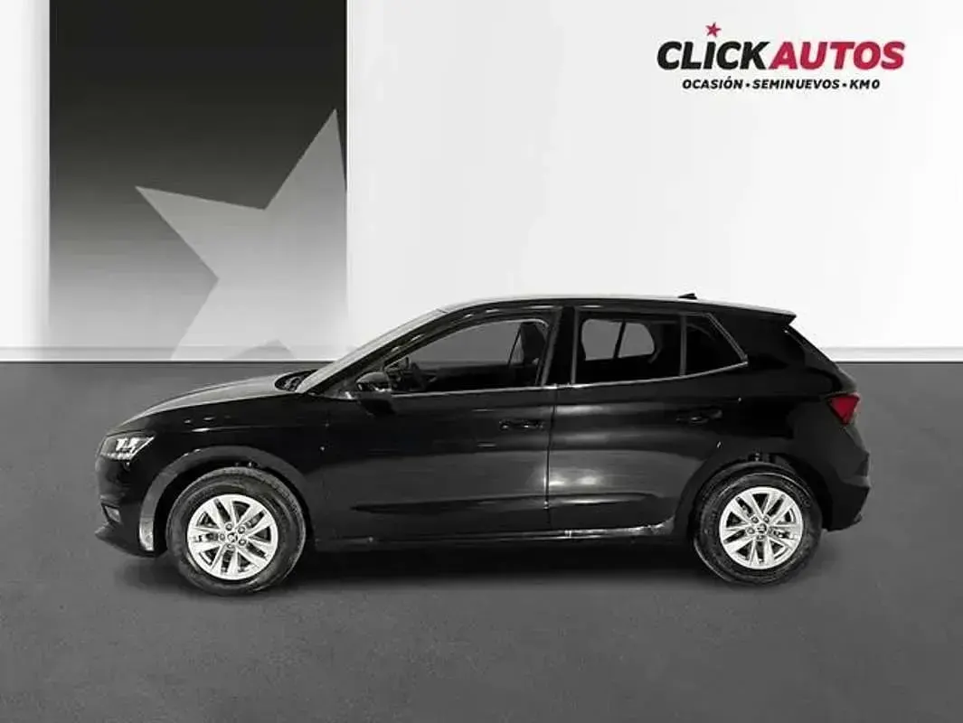 Usado Skoda Fabia Selection 116 CV (85 kW) 2025 Negro Utilitario