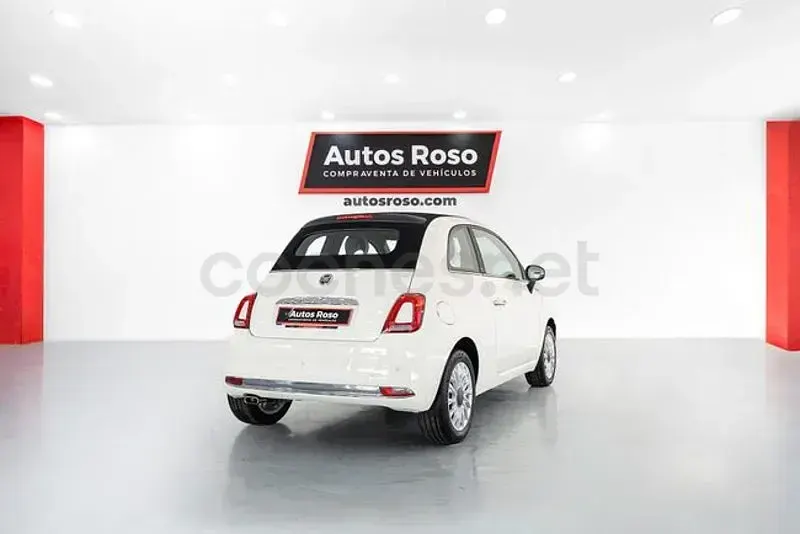 Usado Fiat 500C Dolcevita 70 CV (51 kW) 2021 Blanco Descapotable