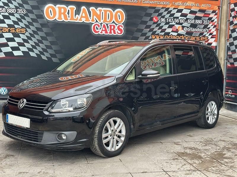 Usado VW Touran Edition 105 CV (77 kW) 2012 Negro Monovolumen