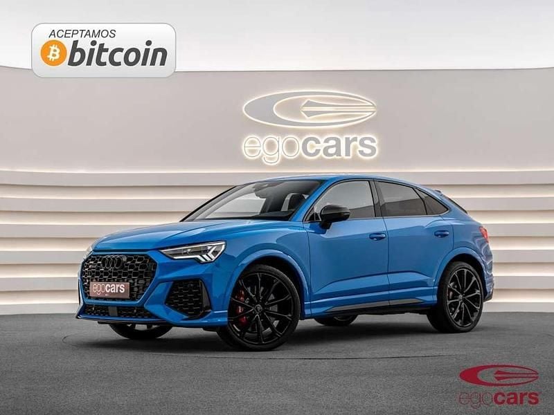 Azul Usado 2020 Audi RS Q3 Sportback Sport SUV | 54.999 € (Precio justo) - Imagen 1/4