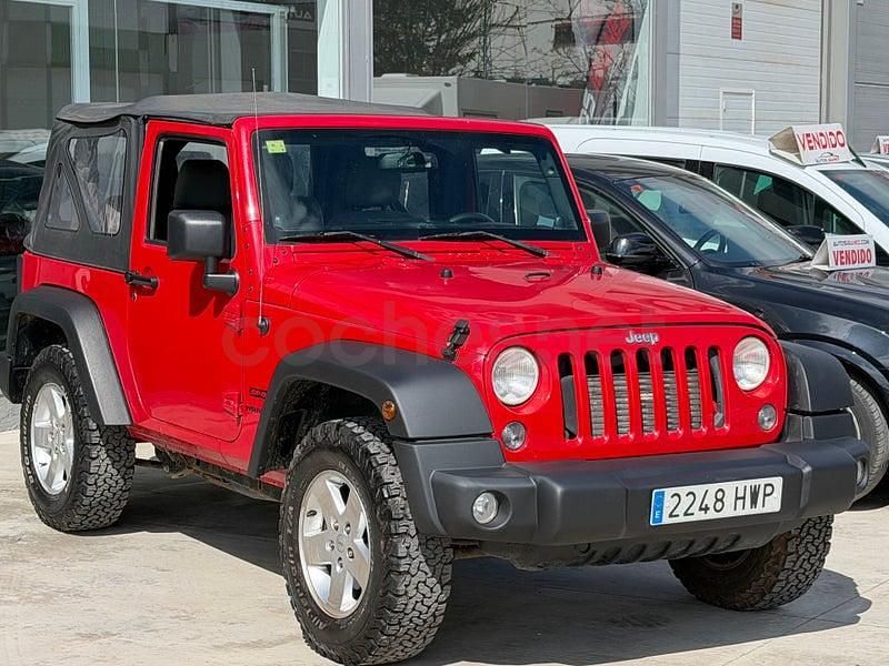 Usado Jeep Wrangler Sport 200 CV (147 kW) 2014 Rojo SUV