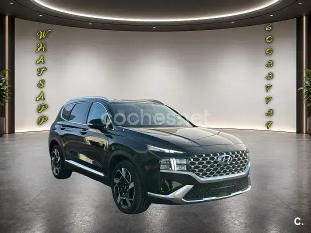 Usado Hyundai Santa Fe 202 CV (148 kW) 2023 Negro SUV