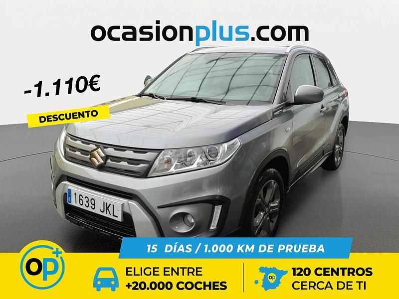 Gris Usado 2015 Suzuki Vitara Recogida | 14.990 € (Precio justo) - Imagen 1/4