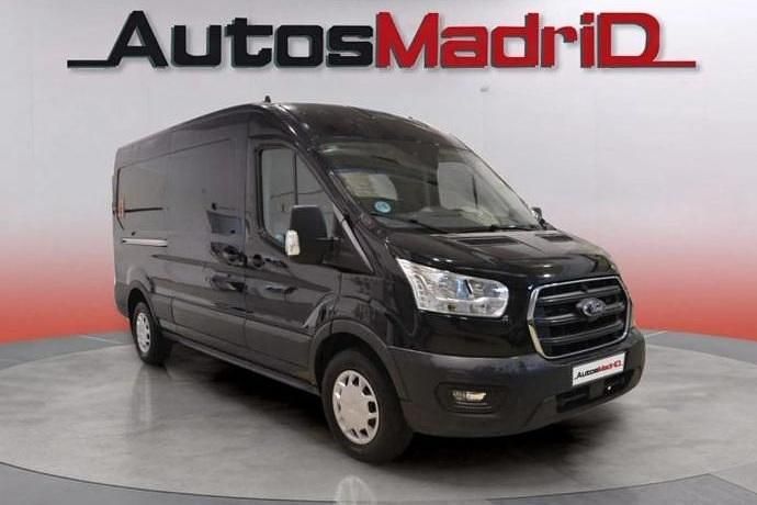 Negro Usado 2021 Ford Transit Trend Van | 20.990 € (Buen precio) - Imagen 1/4