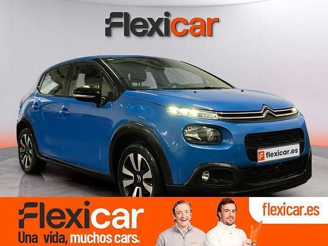 Azul Usado 2018 Citroën C3 PureTech Berlina | 8990 € (Precio justo) - Imagen 1/4