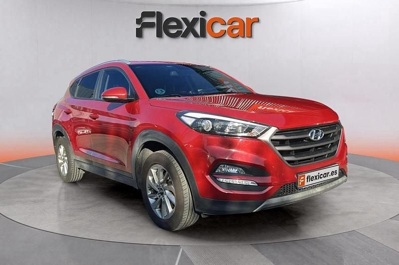 Rojo Usado 2017 Hyundai Tucson N Line SUV | 13.770 € (Buen precio) - Imagen 1/4