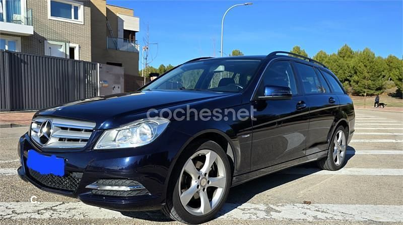 Azul Usado 2012 Mercedes C200 Familiar | 8000 € (Buen precio) - Imagen 1/4