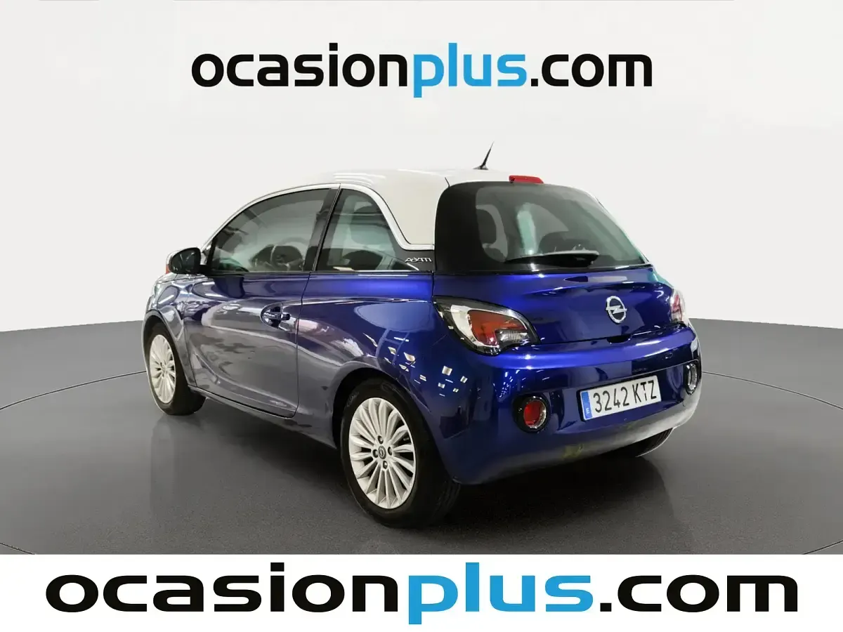 Usado Opel Adam Glam 87 CV (63 kW) 2019 Azul Utilitario