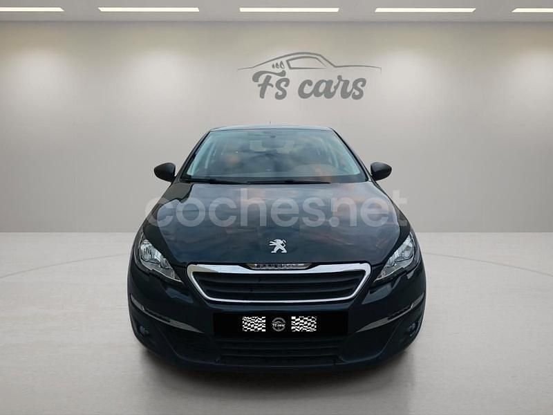 Usado Peugeot 308 Active 100 CV (73 kW) 2015 Azul Berlina