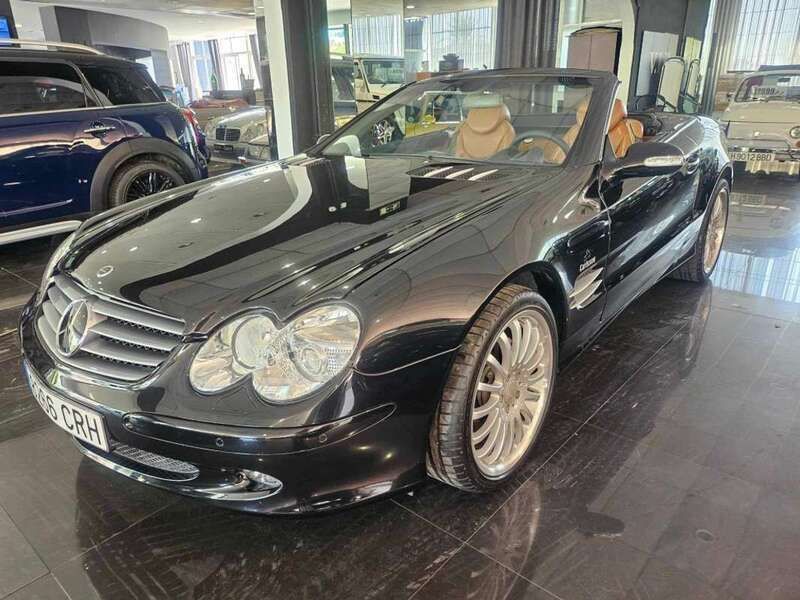Negro Usado 2002 Mercedes SL500 Coupe | 22.999 € (Un poco caro) - Imagen 1/4