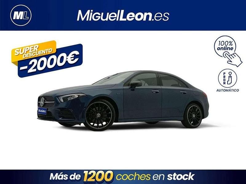 Azul Usado 2021 Mercedes A250 Berlina | 25.985 € (Precio justo) - Imagen 1/3