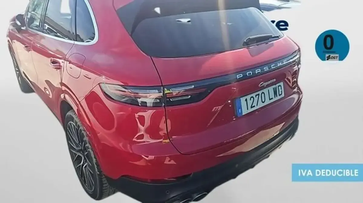 Usado Porsche Cayenne 462 CV (339 kW) 2022 Rojo SUV