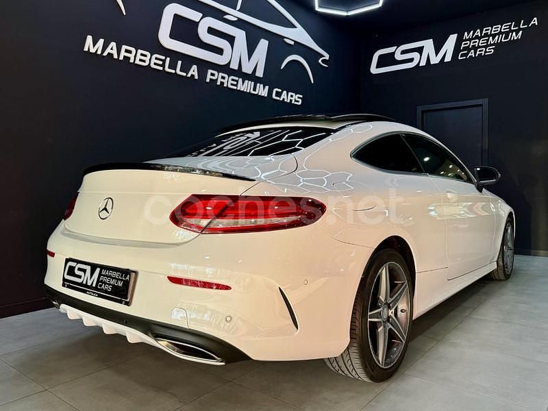 Usado Mercedes 200 AMG line 184 CV (135 kW) 2016 Blanco Coupe