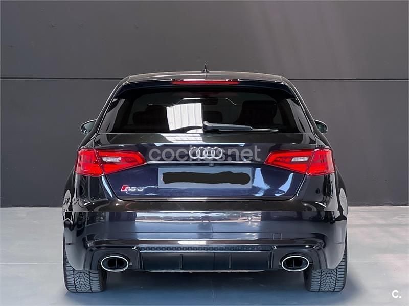 Usado Audi RS3 340 CV (250 kW) 2012 Negro Berlina