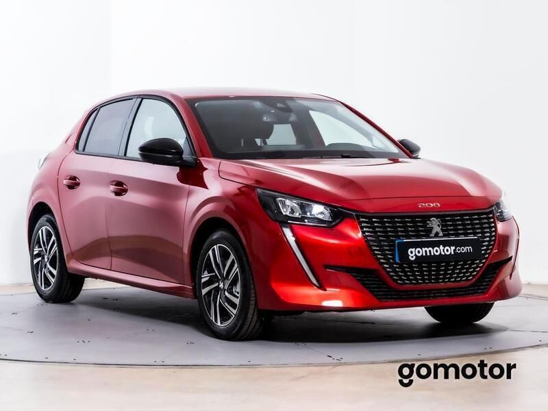Usado Peugeot 208 Allure 100 CV (73 kW) 2023 Rojo  elixir Utilitario