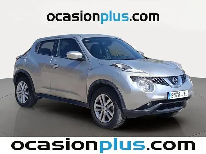 Usado Nissan Juke N-Connecta 110 CV (80 kW) 2017 Gris / plata SUV