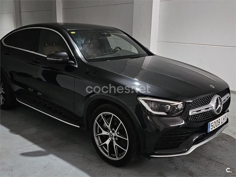 Negro Usado 2020 Mercedes GLC220 Coupe | 45.000 € (Precio justo) - Imagen 1/4