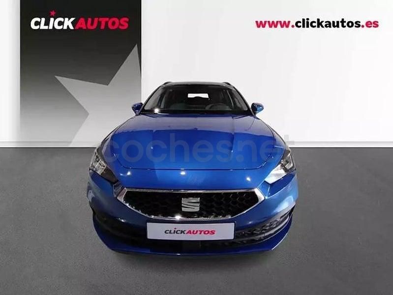 Usado Seat Leon Style 116 CV (85 kW) 2025 Azul Familiar