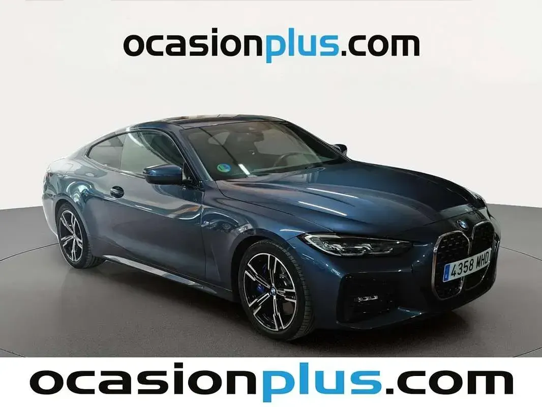 Usado BMW 420 190 CV (139 kW) 2023 Azul Coupe