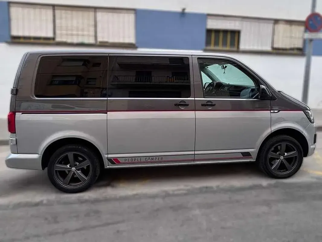 Usado VW T6 150 CV (110 kW) 2016 Gris Van