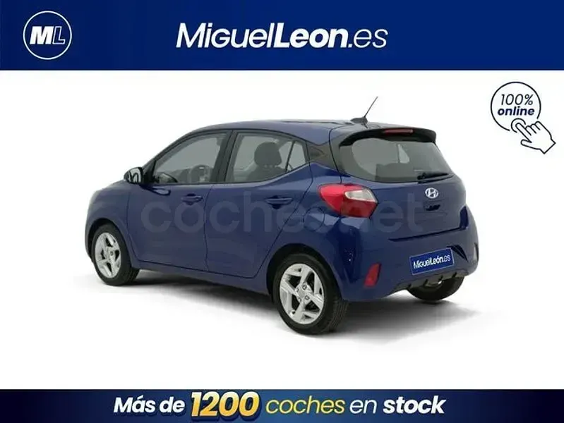 Usado Hyundai i10 67 CV (49 kW) 2022 Azul Utilitario