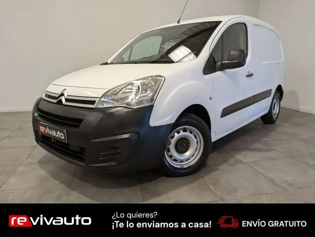 Usado Citroën Berlingo 75 CV (55 kW) 2017 Blanco Monovolumen