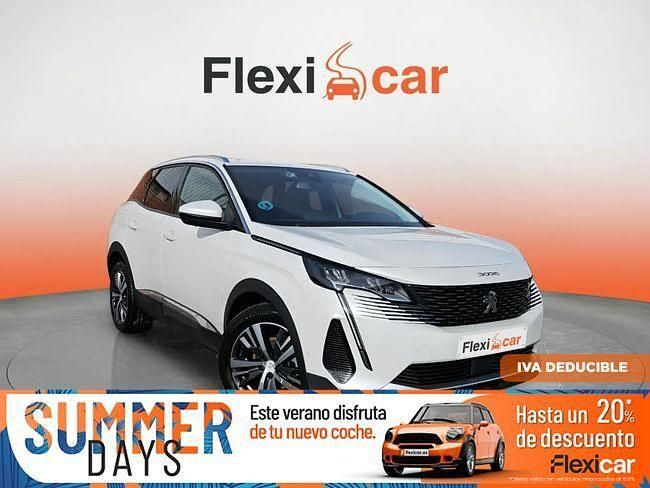 Usado Peugeot 3008 Allure 130 CV (95 kW) 2021 Blanco SUV