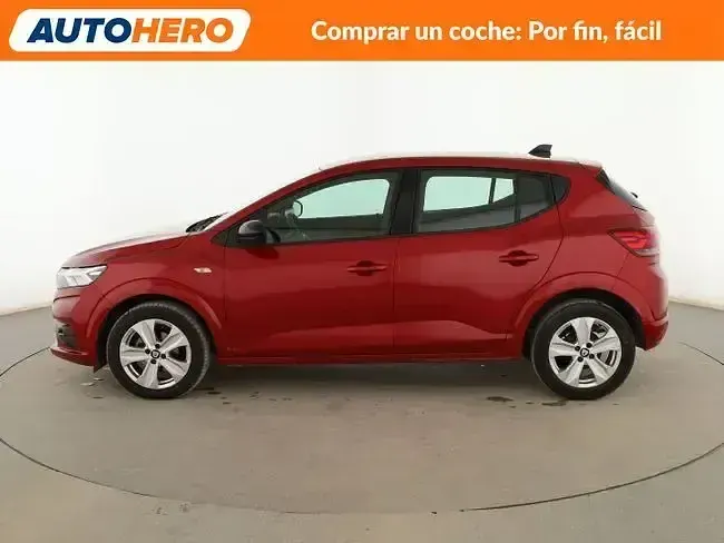 Usado Dacia Sandero Comfort 91 CV (66 kW) 2021 Rojo Berlina