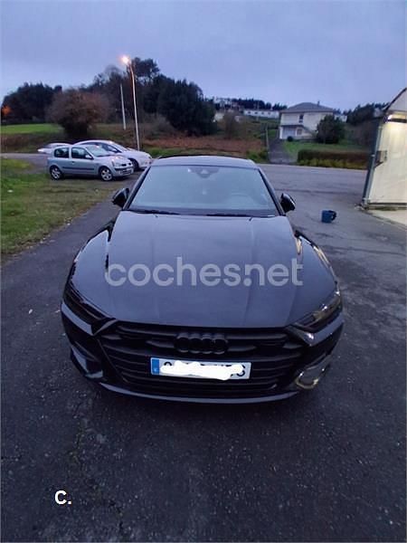 Usado Audi A7 320 CV (235 kW) 2019 Negro Berlina