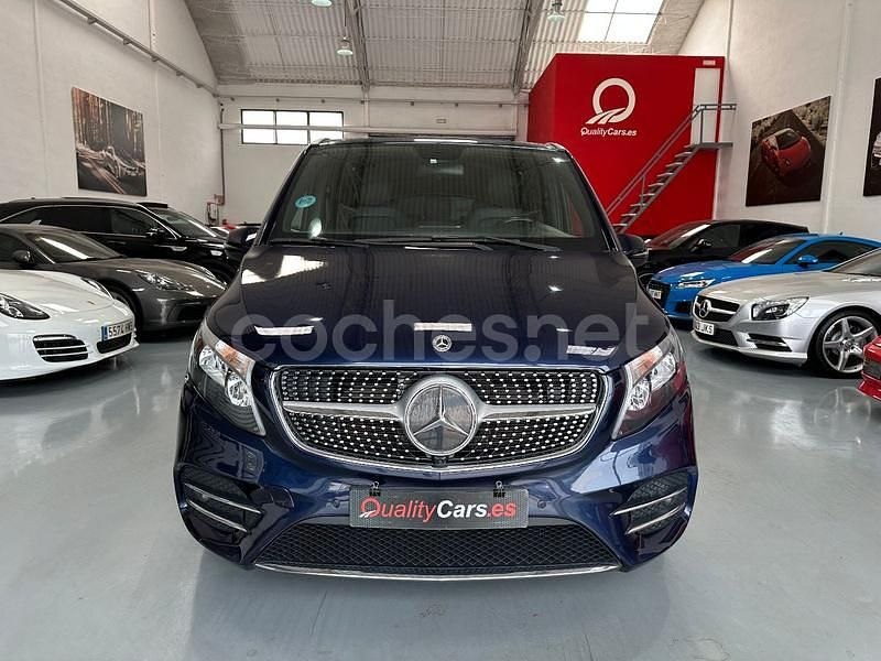 Usado Mercedes V300 Avantgarde 239 CV (175 kW) 2021 Azul Monovolumen