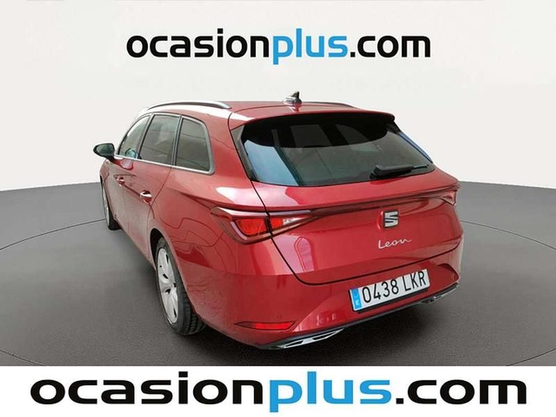 Usado Seat Leon ST FR 150 HP (110 kW) 2020 Vermelho Carrinha