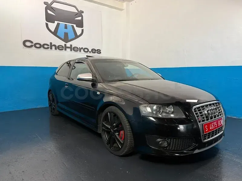 Usado Audi S3 265 CV (194 kW) 2007 Negro Utilitario