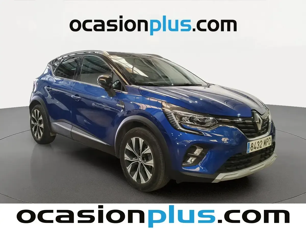 Usado Renault Captur Techno 90 CV (66 kW) 2024 Azul SUV