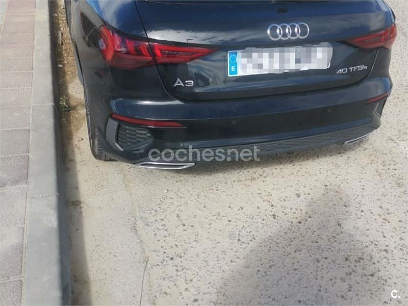 Usado Audi A3 204 CV (150 kW) 2024 Negro Berlina