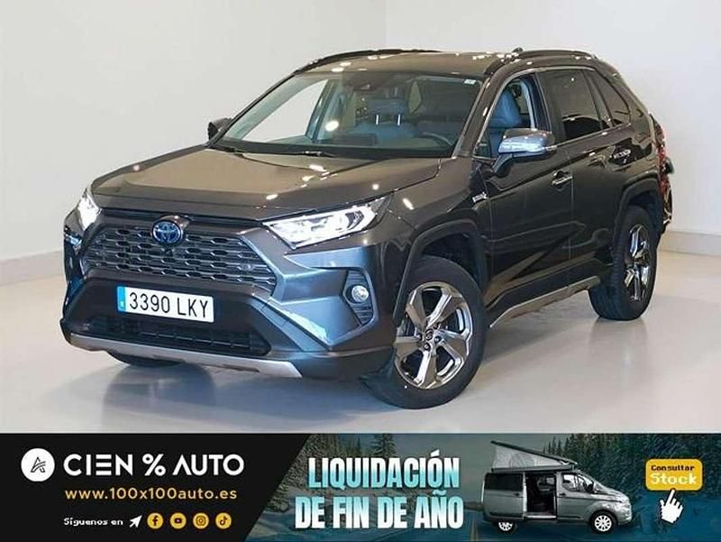 Gris Usado 2020 Toyota RAV4 Hybrid Luxury SUV | 34.900 € (Caro) - Imagen 1/4