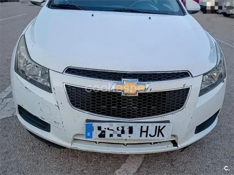Usado Chevrolet Cruze LT 163 CV (119 kW) 2012 Blanco Berlina