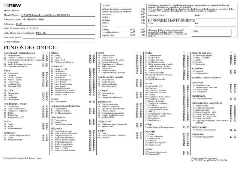 Usado Renault Austral Techno 200 CV (147 kW) 2025 Rojo SUV