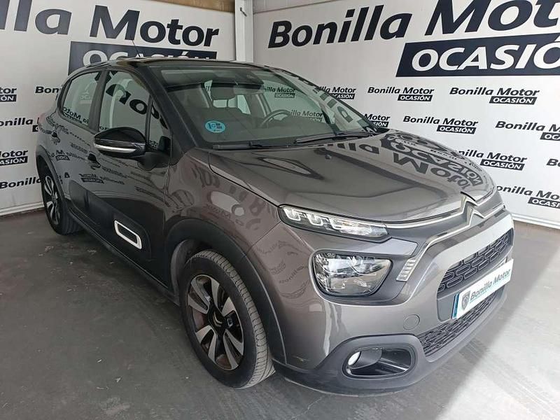 Usado Citroën C3 Feel 83 CV (61 kW) 2022 Gris Utilitario