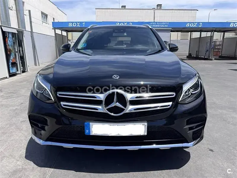 Usado Mercedes GLC350 320 CV (235 kW) 2017 Negro SUV