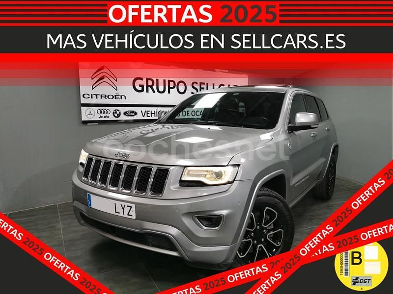Gris / plata Usado 2015 Jeep Grand Cherokee Overland SUV | 24.490 € (Caro) - Imagen 1/4