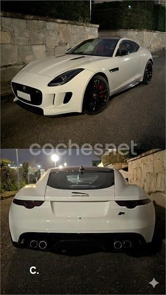 Usado Jaguar F-Type R 550 CV (404 kW) 2014 Blanco Coupe
