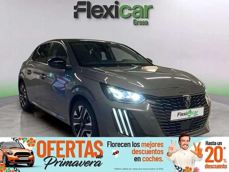 Usado Peugeot 208 Allure 101 CV (74 kW) 2025 Gris Utilitario