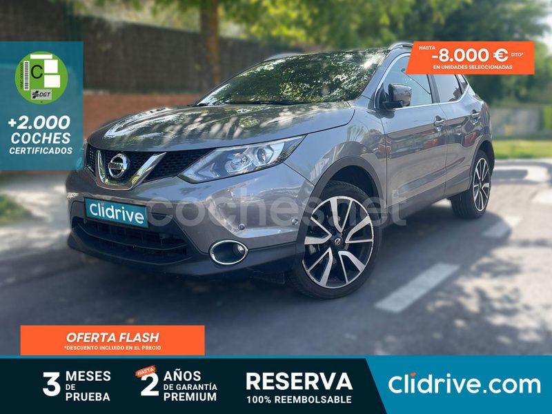 Gris / plata Usado 2015 Nissan Qashqai N-Connecta SUV | 13.590 € (Precio justo) - Imagen 1/3