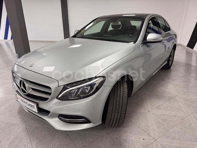 Usado Mercedes C220 170 CV (125 kW) 2015 Gris / plata Berlina