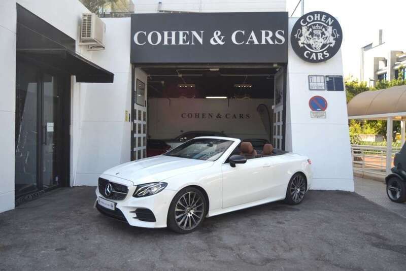 Blanco Usado 2018 Mercedes E200 Descapotable | 46.900 € - Imagen 1/4