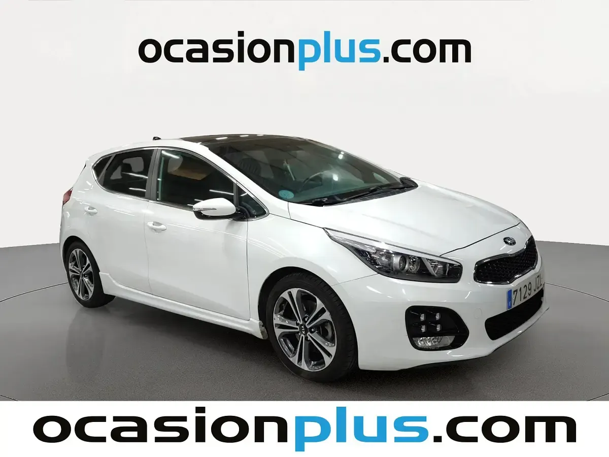 Usado Kia Ceed GT GT-Line 136 CV (100 kW) 2017 Blanco Utilitario