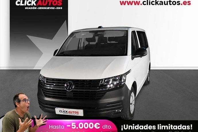 Negro Usado 2022 VW Caravelle Monovolumen | 26.550 € (Super precio) - Imagen 1/4