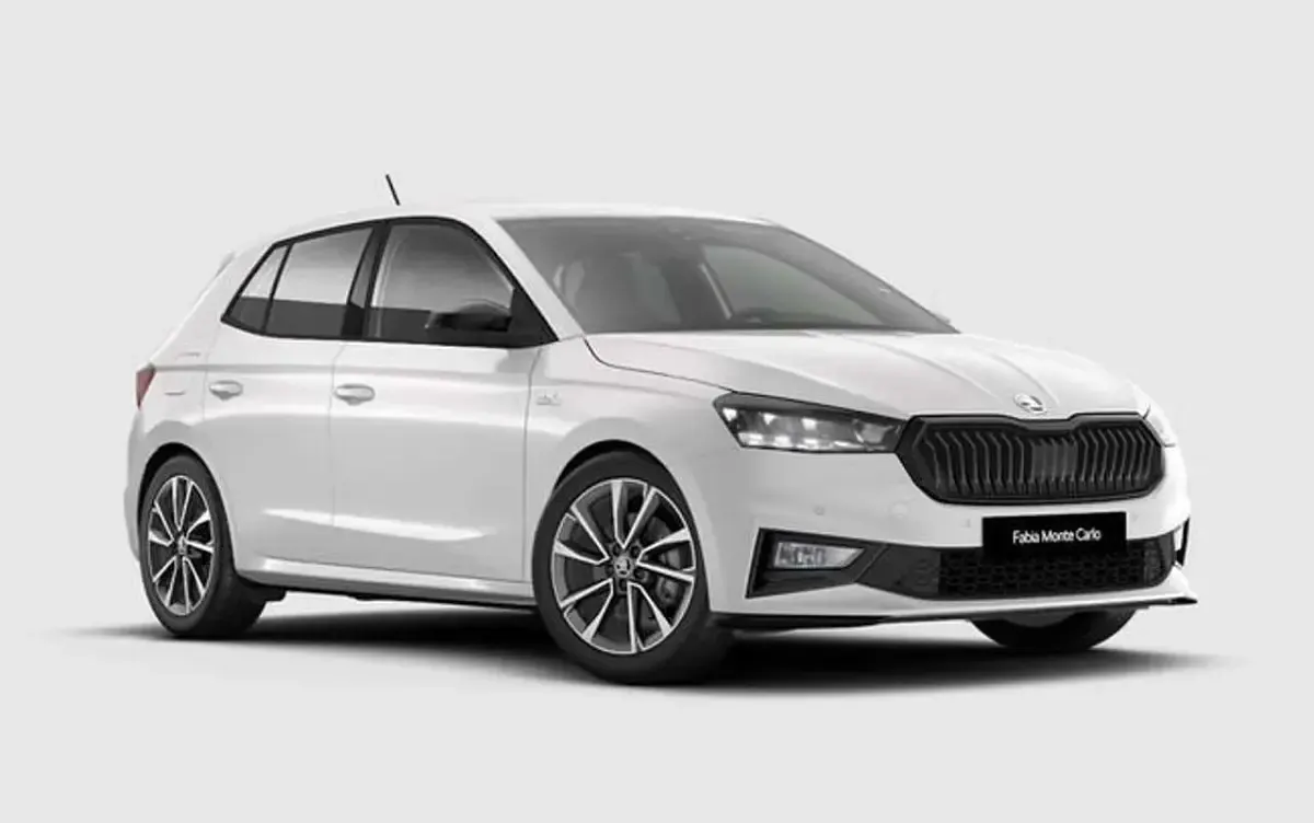 Nuevo Skoda Fabia Monte Carlo 116 CV (85 kW) 2026 Blanco Utilitario